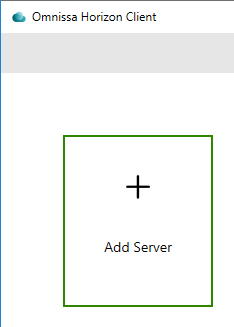 New Server button